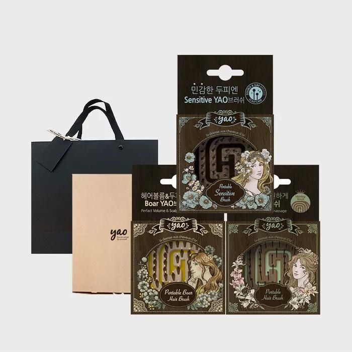 

Портативный набор из 3 расчесок