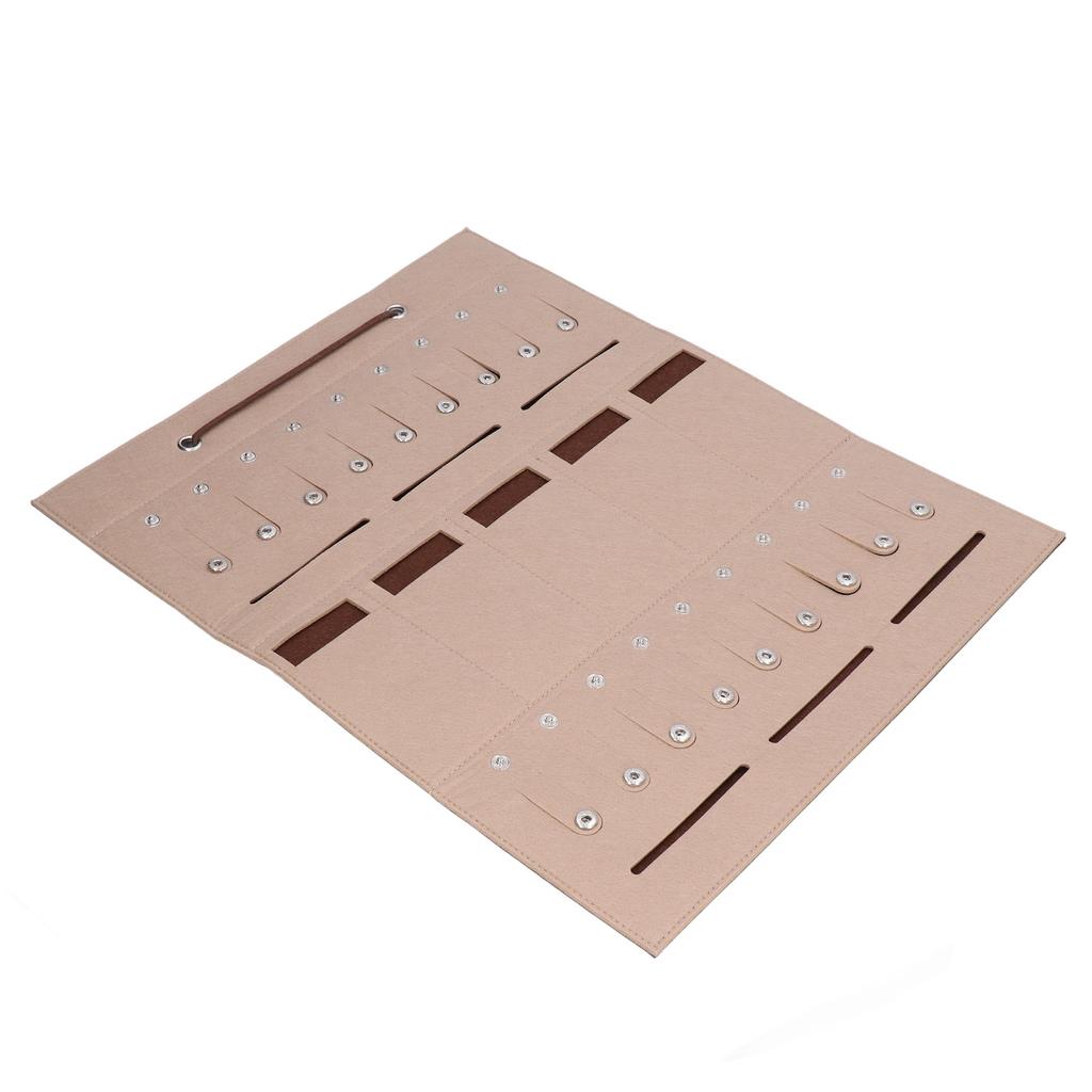 Zonnebril Opbergruimte Grote Capaciteit Duurzaam Draagbaar Eenvoudige Stijl Opvouwbaar Praktisch Lichtgewicht Hangende Organizer