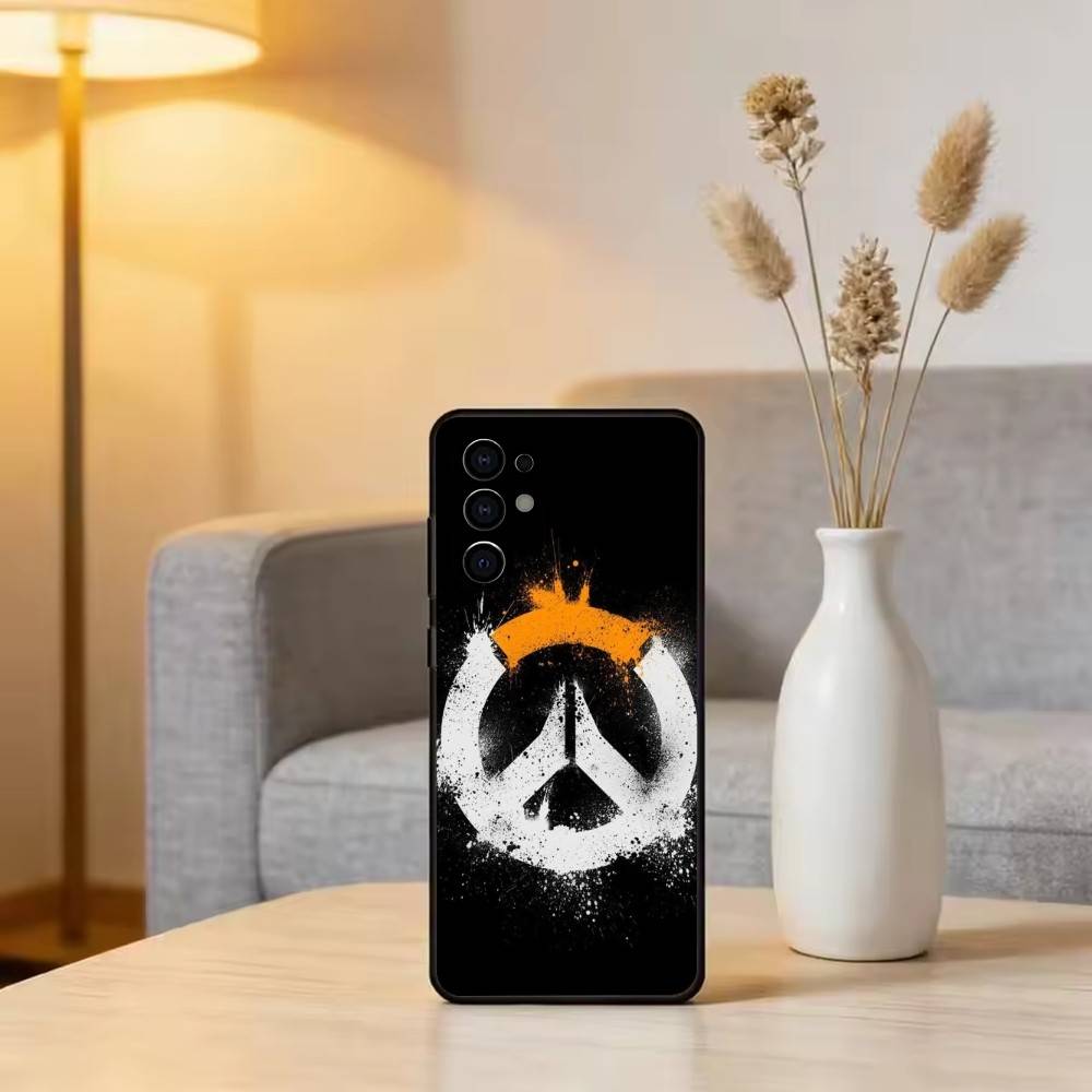 G-Game O-Overwatch Phone Case For Samsung S25,S24,S21,S22,S23,S30,Ultra,S20,Plus,Fe,Soft Silicone Black Cover