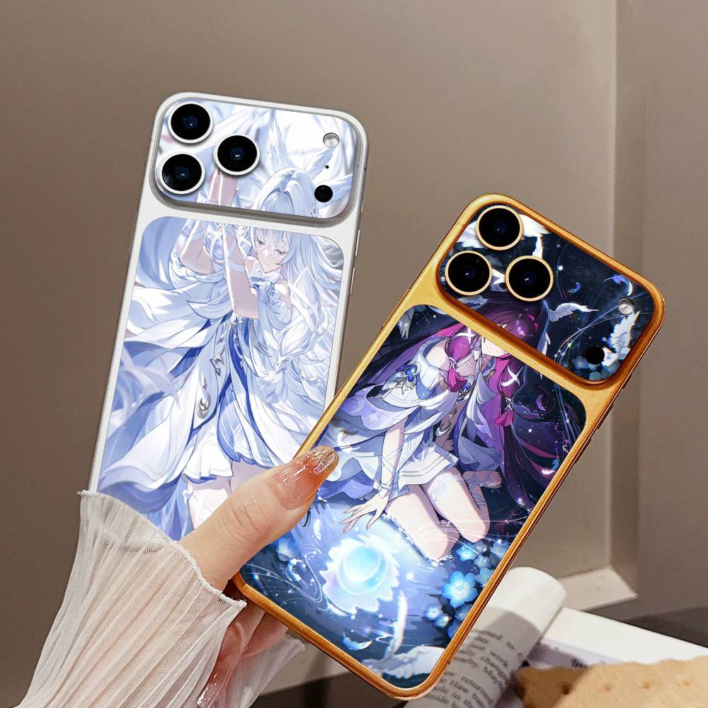 Genshin Impact Columbina Back Protective Decal Skin Wrap Sticker For IPhone 17 Pro 17 Pro Max