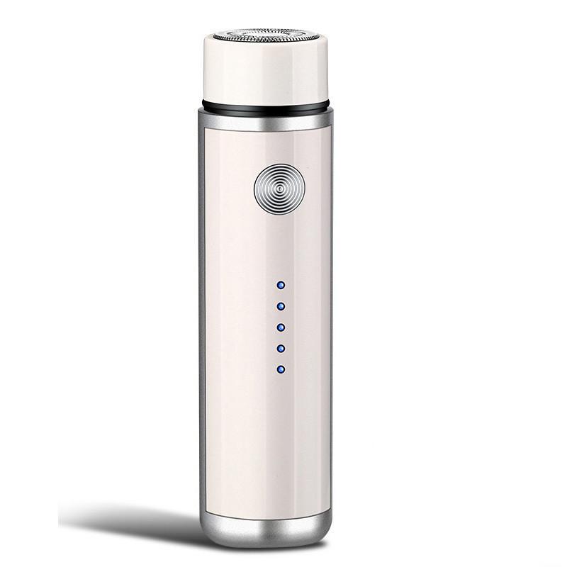 

Портативная аккумуляторная USB бритва Мини-электробритва для мужчин и женщин белый