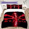 Ropa de cama con estampado ST pauli Juego de edredón Funda de edredón Funda de almohada Decoración del hogar Regalo de cumpleaños (1 * funda de edredón + 2 * fundas de almohada sin relleno)183