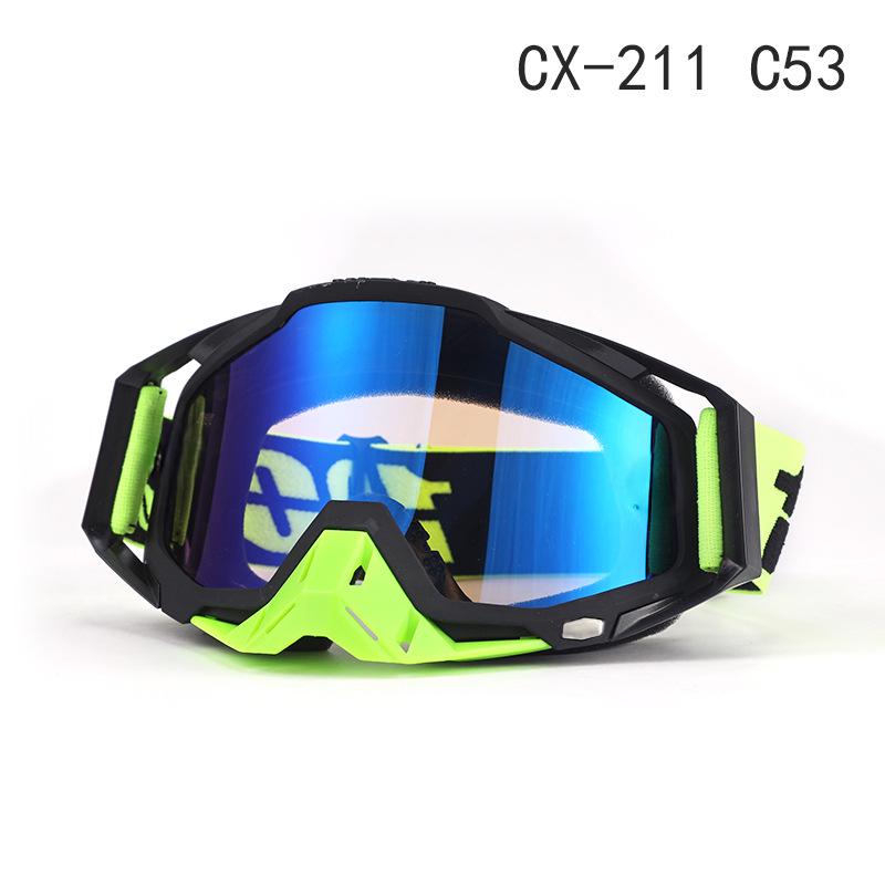 Gafas de Moto y Esquí a Prueba de Viento Transfronterizas: 100% Todoterreno, Equitación al Aire Libre y Protección para Descenso