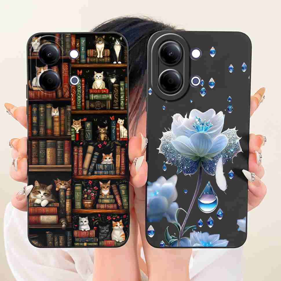 Colorful Printed Cartoon For vivo Y05 4G 6.74" Case Silicone Back Cover Shockproof For Vivo Y11D VIVO Y05 4G Phone Cases Bumper