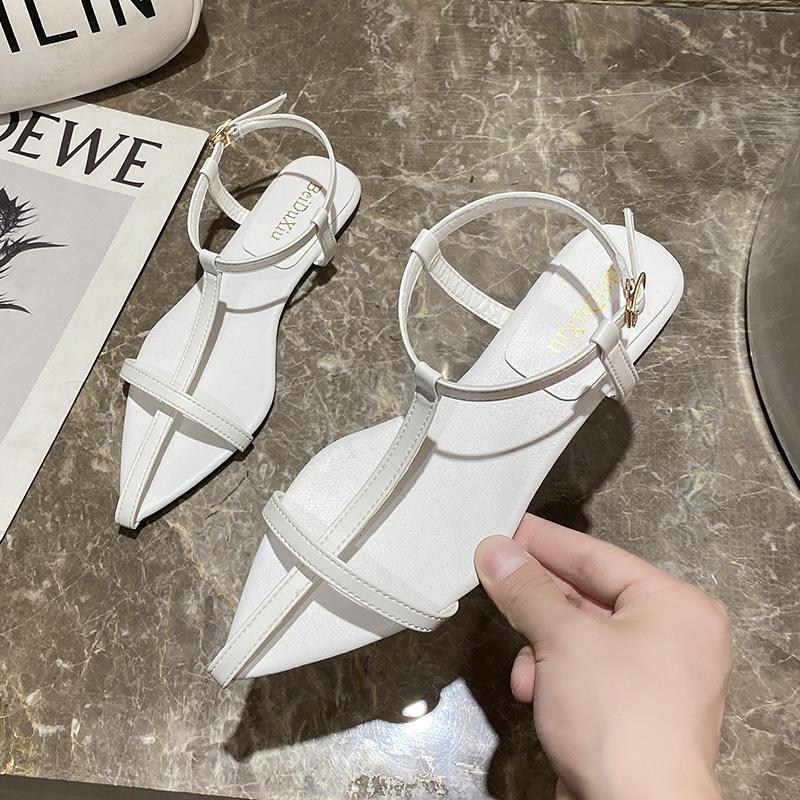 Fashion Women's Flat Sandals 2025 Summer New Trend Hot Selling Women's Elegant Dresses Party Shoes Fashion Sandals Zapatos De Mujer