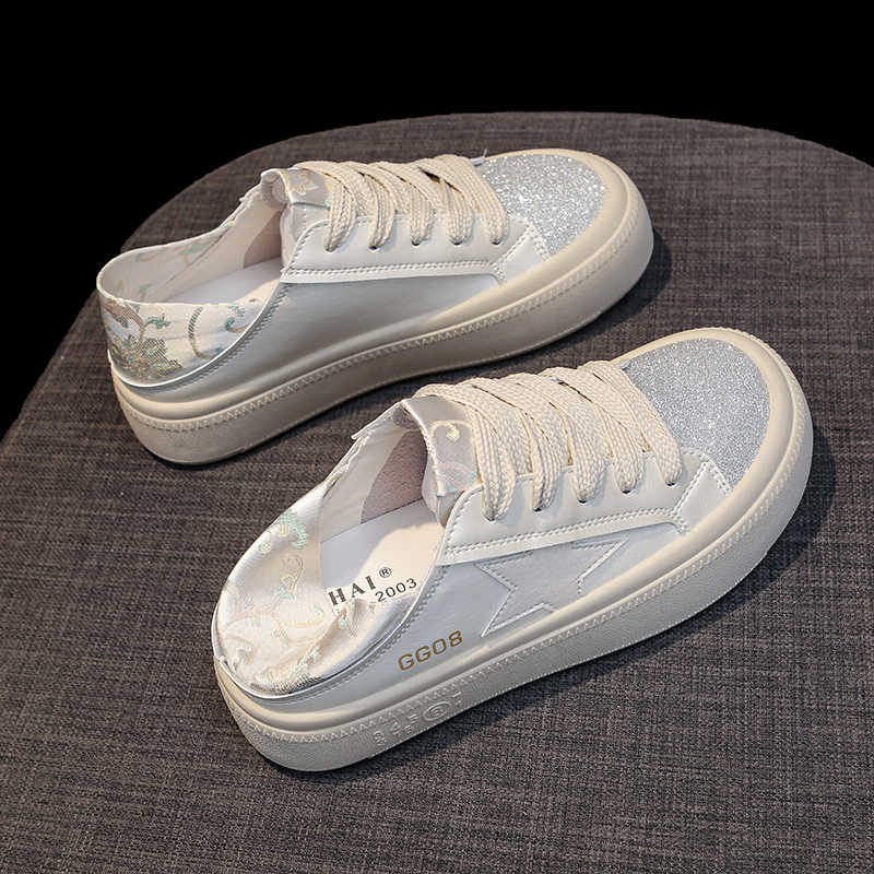 Fashion Increases Height With Ties Sporty Woman Woven Sneakers 41 Size Shoes 48 Size Sport Shuse Luxe Funny Snekaers Due To Ternis