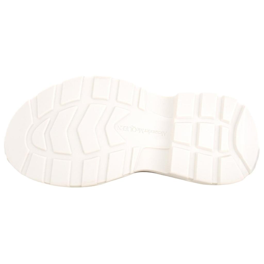 Alexander McQueen Tread Slick Low Lace Up 'Black White' FW21 Women's 611705W4MV21070