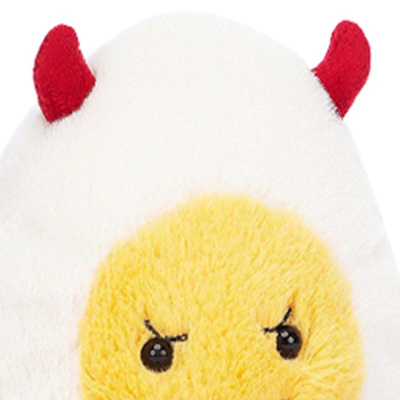 JELLYCAT Food Food Devil Egg Fun Doll Plush Doll 14cm Tall