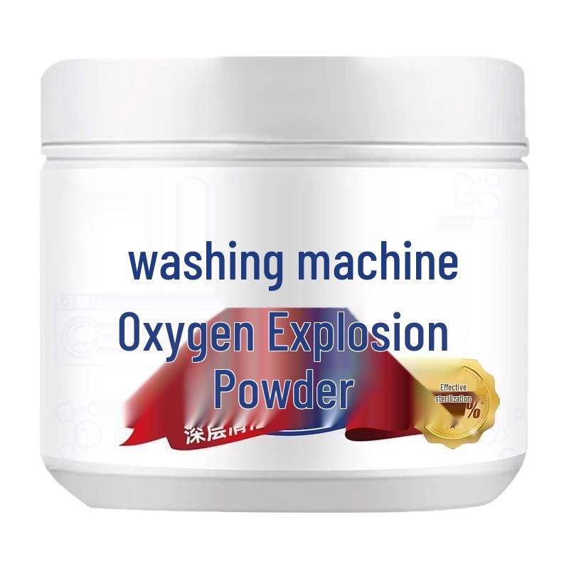 Newcomer Exclusive: 3-Pack Washing Machine Oxygen Cleaner - Powerful Descaling and Sterilizing Agent