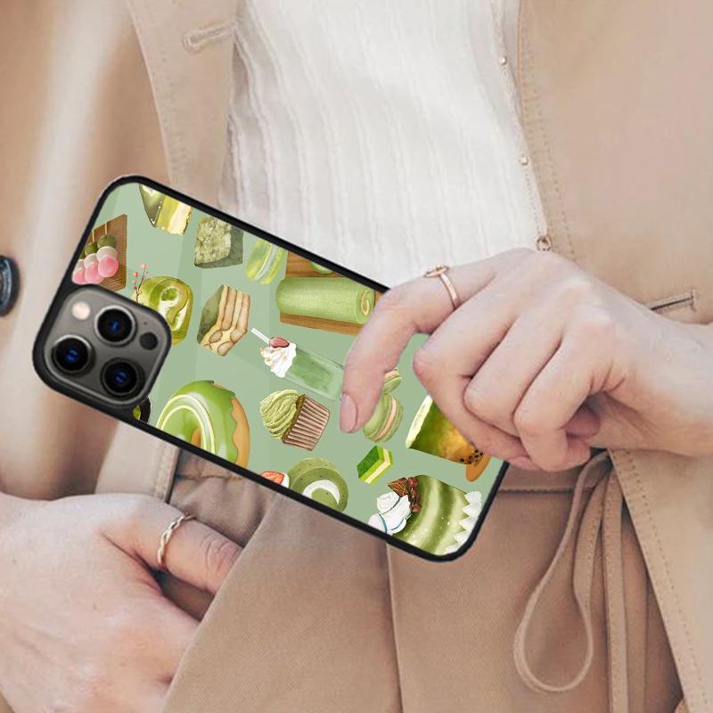 

Matcha Cake Magnetic Phone Case For APPLE iPhone 17 Air 16 14 13 12 Pro Max 15 Plus Wireless Charge With MagSafe Cover iPhone 14