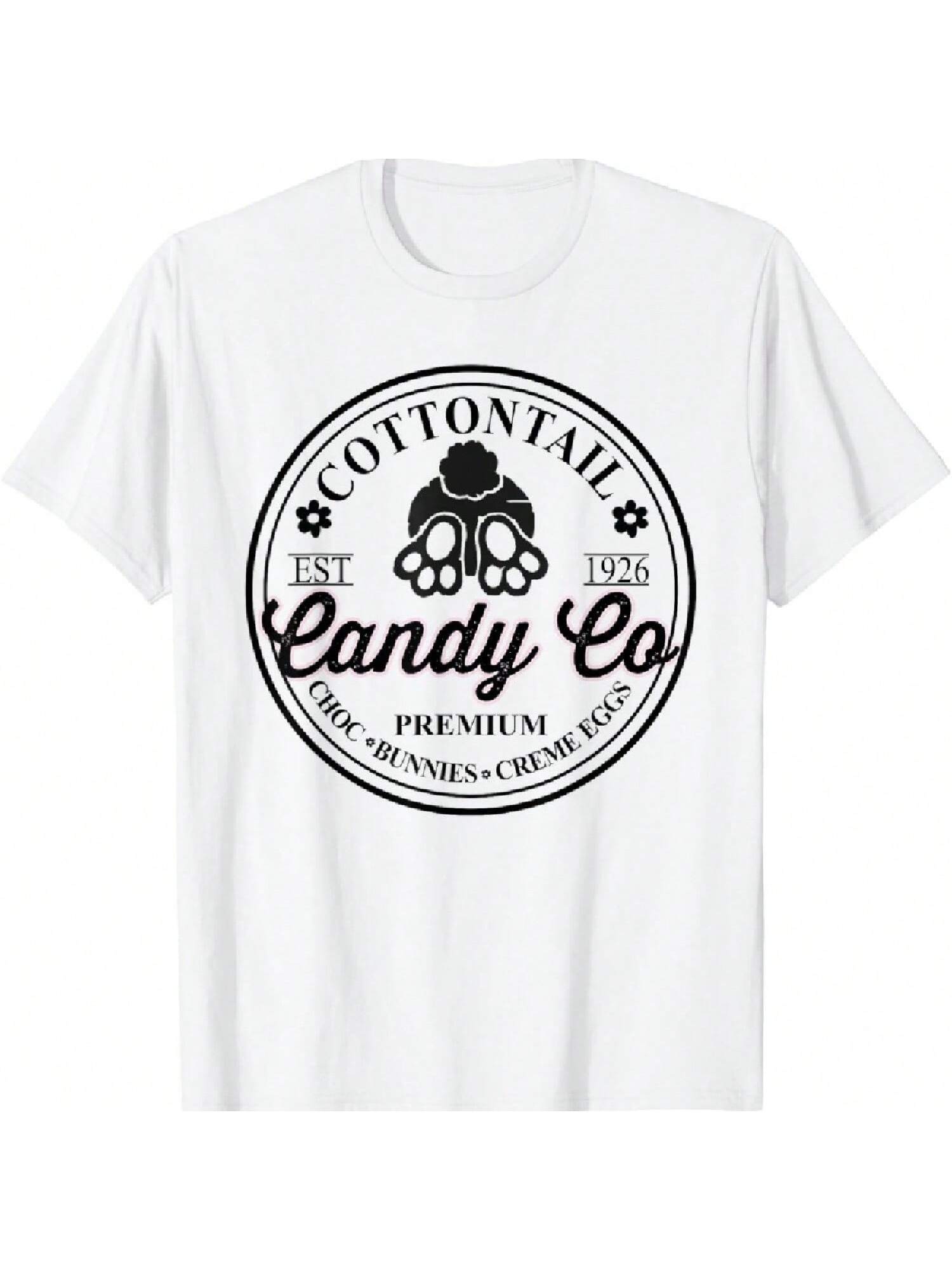 Easter Cottontail Candy Co Cute Bunny Rabbit Easter Day T-Shirt S разноцветный