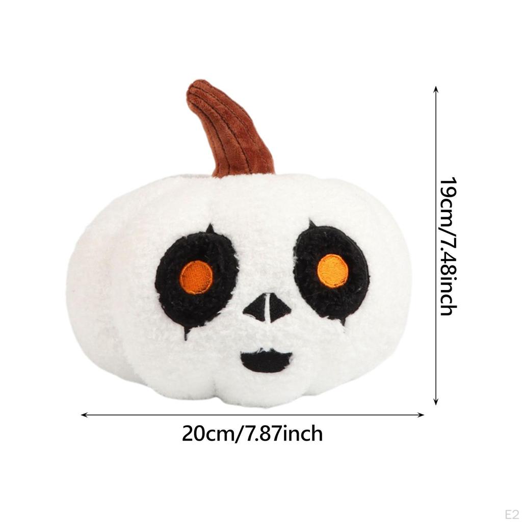 Halloween Pumpkin Pillow Stuffed 3D Doll Cute Soft Funny Sofa Cushion Throw