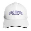 Johns Hopkins  Serif Font Curved Baseball Cap Beach Hat Winter Hat Unisexs Big Size Hat Big Size FeUnisex Unisexs