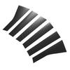 6PCS Car Door Window Pillar Posts Cover Trim Exterior Door Window Pillar Panel Decorative Cover Replacement for     Cherokee 2011-2021