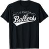 Busy Raising Ballers - Baseball Mom & Parent Sports T-Shirt(1)
