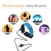 Led Luminous Arm Band Reflective Bracelet Running Safety 360° Visibility Lighting Glow-Band Rechargeable For Night Running Sport