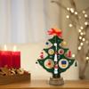 Wooden Christmas Tree Nament Decor Statue Xmas Supplies Holiday Gifts Home Festive Decorations Christmas Party