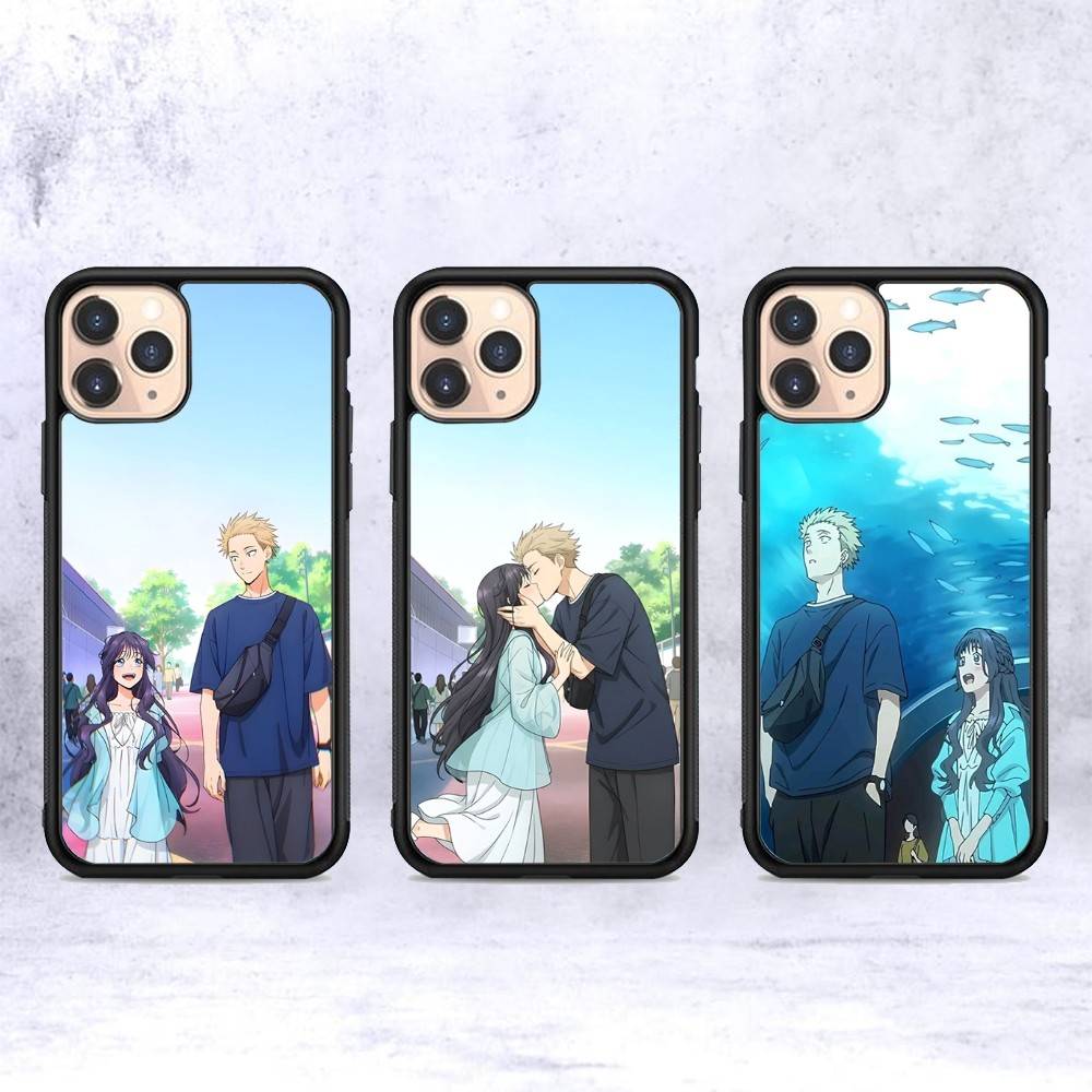 Anime Cute Kaoruko And Rintarou Phone Case For iPhone 17 16 15 14 13 Plus 12 11 Pro Max PC+TPU Cases Back Cover