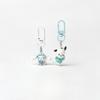 Cute Sanrio Hello Kitty Melody Kuromi Cinnamoroll Pochacco Keychain Bag Pendant Cartoon Charms Backpack Decoration Gifts