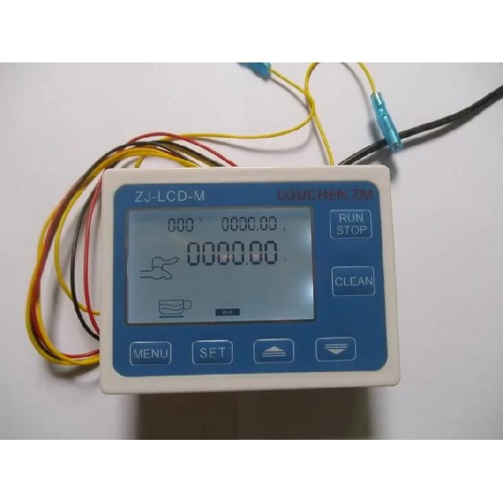 G1/2" Water Flowmeter Control LCD Display+Solenoid Valve Gauge +Flow Sensor Meter