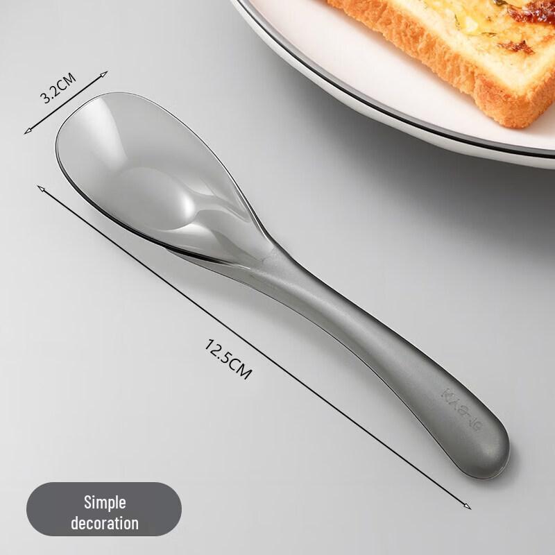 Qiwei Food Grade Thickened Plastic Disposable Spoon