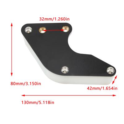 Motorrad Kettenführungsschleifer Rollen für Pit Dirt Bike Aluminiumlegierung Schwinge Universal Motocross Schutz Zubehör Teile