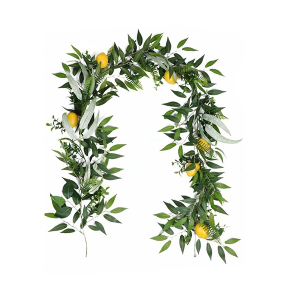 

Искусственное украшение Ива Лимонная Лиана длиной 180 см
