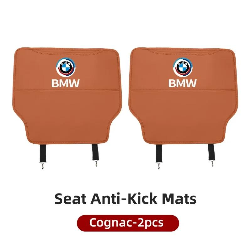 BAEV9 Autoaufkleber Heiß Für BMW Auto Anti-Tritt-Pad Auto Sitzrücken-Organizer Aufbewahrungstasche Für BMW 1 2 3 5 7 Serie X1X2X3X4X5X6 G20 G30 G11