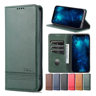 Lederhülle für OPPO Find X8 X7 Ultra X5 Lite A15 A15S A16 A16S A17 A54 A74 A58 A78 A79 Reno 13 12F Magnetische Klapphülle