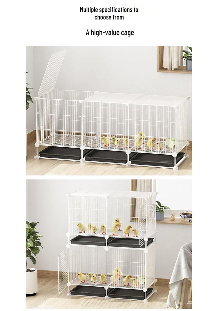 Extra-Large Chicken Coop: Thickened Brooding, Breeding & Nesting Cage for Home Use