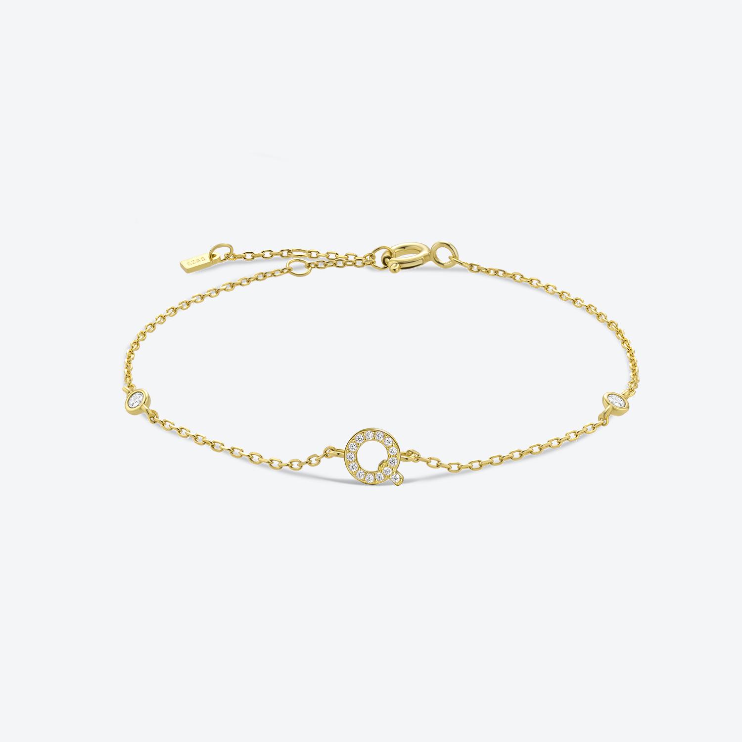 

Розкішні жіночі ювелірні вироби ANDYWEN зі срібла 925 проби з позолоченим монограмою з початковою літерою M