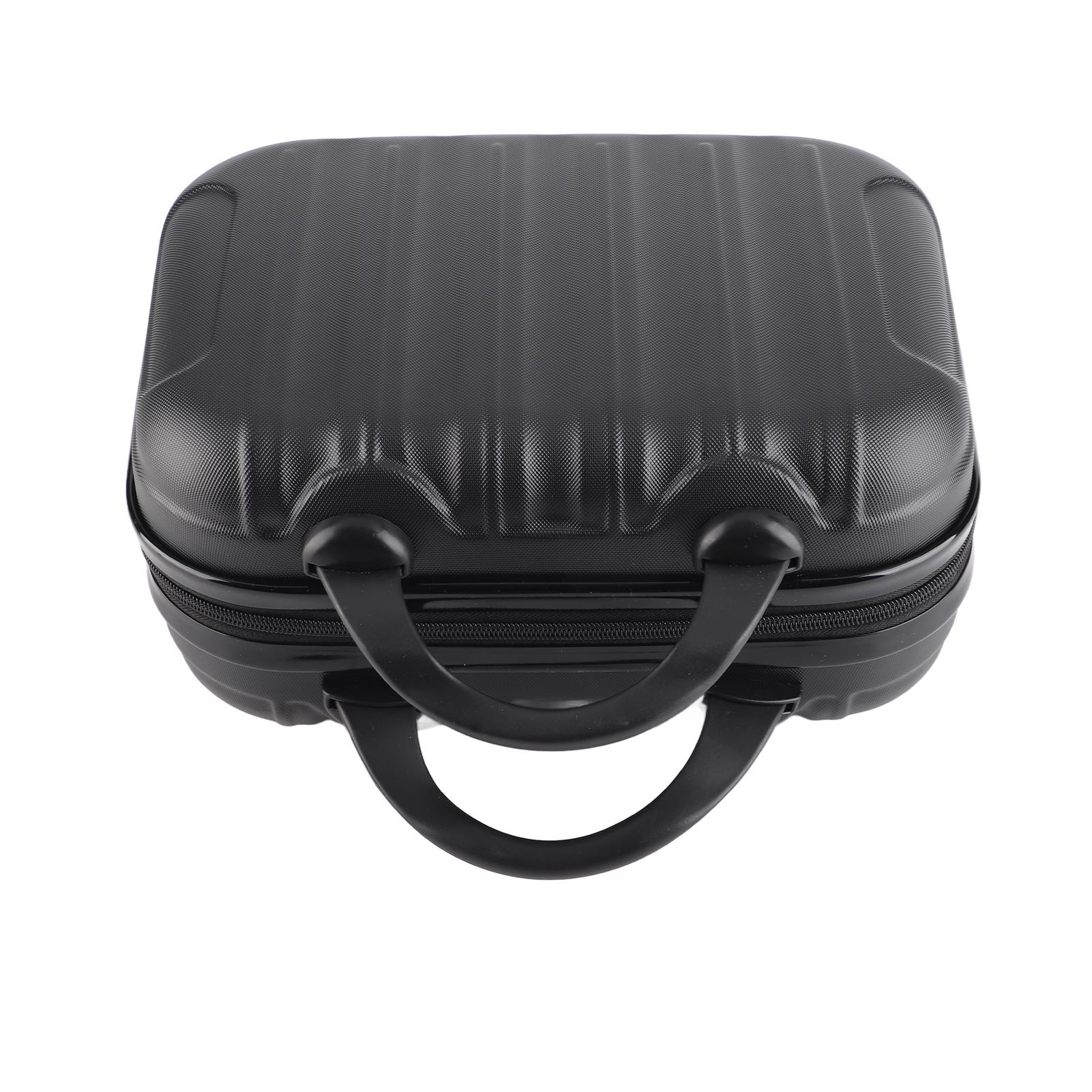 

Портативная дорожная сумка, водонепроницаемый косметичка, мини-чемодан для путешествий с эластичными ремнями чёрный