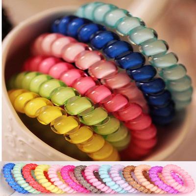 Accesorio para el Cabello Caramelo de Gel Cuerda de Teléfono Goma para el Cabello Diadema Moño para el Cabello Diadema