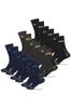 JEEP Men's Work Socks Cotton 9 Pairs