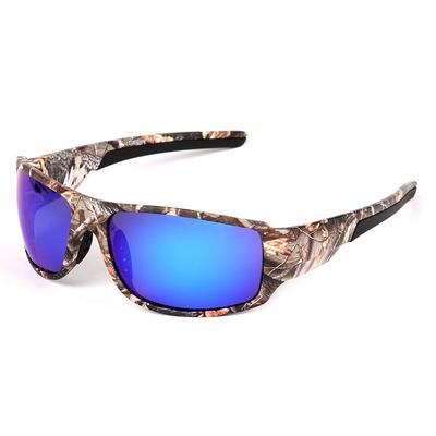 Gafas de sol polarizadas de camuflaje para caza y pesca, gafas de camuflaje tácticas informales para deportes al aire libre, gafas para conducir y senderismo UV400