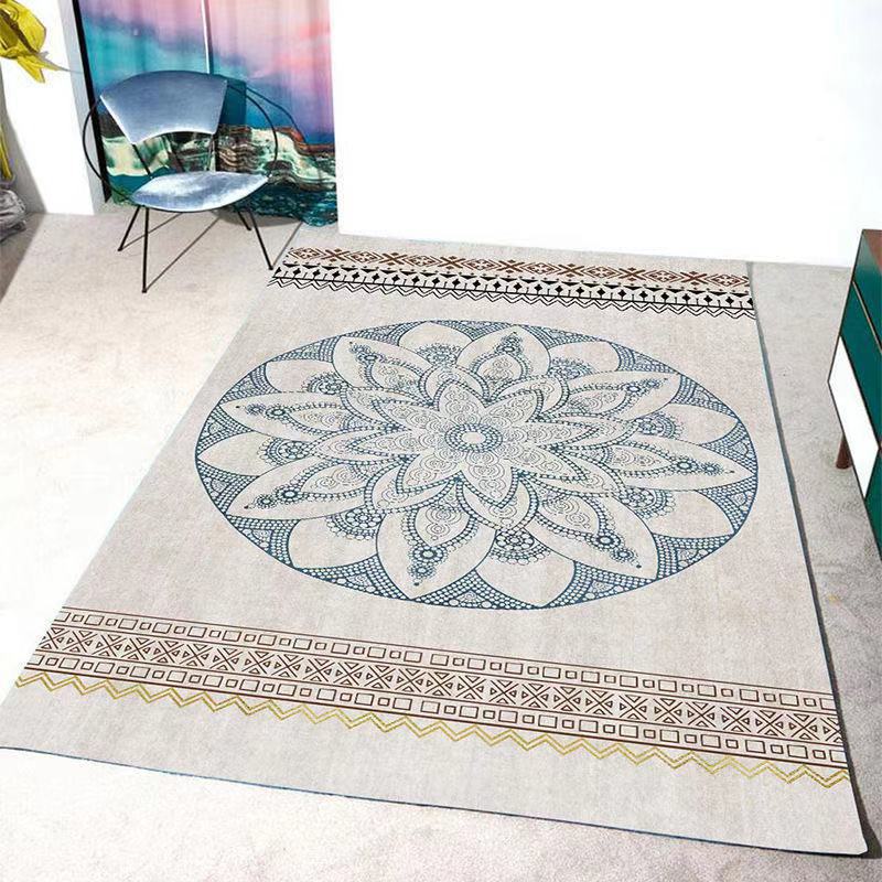 Living Room Carpet Coffee Table Carpet Bohemian Nordic Style Bedroom Bedside Mat Entrance Door Mat