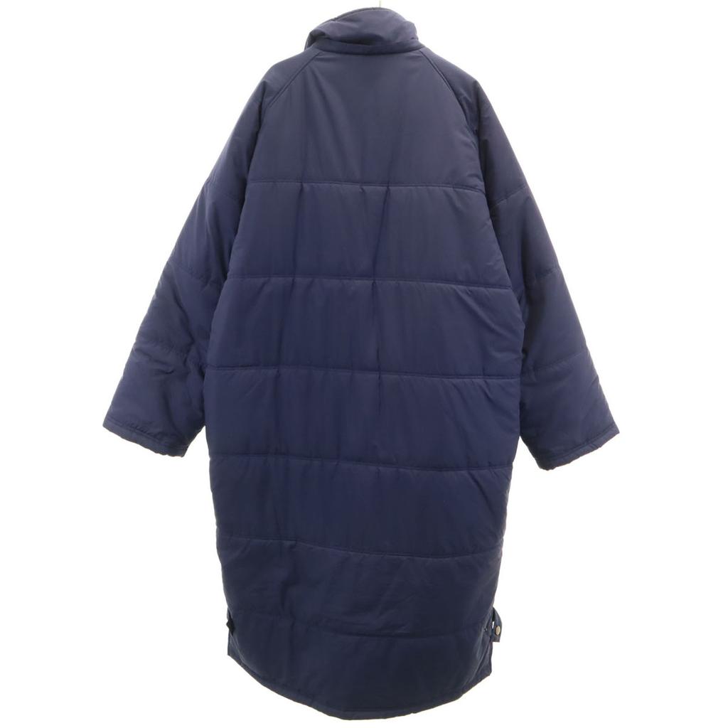 Puma Bench Coat L Navy Cotton Filling Men's Used