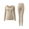 Fenteng Women's Modal-Wool-Silk Antibacterial Thermal Set