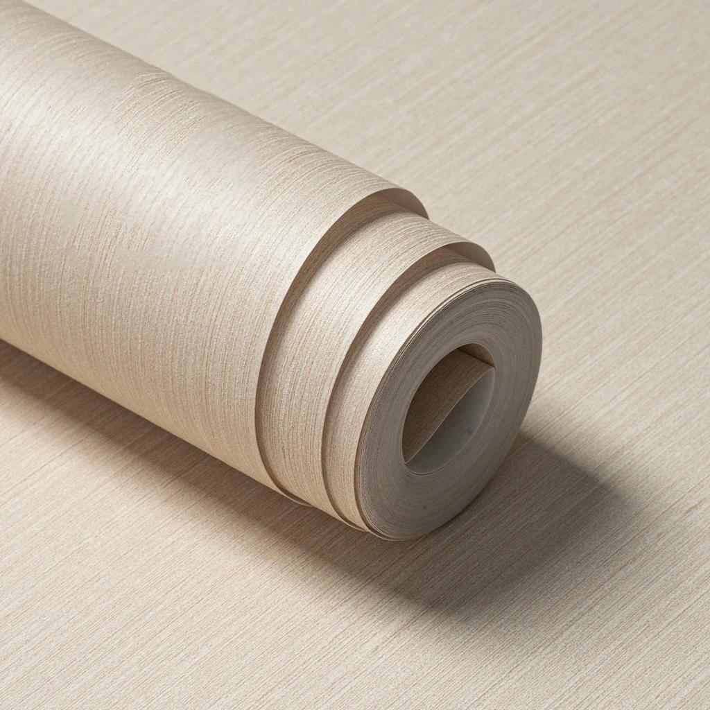 Solid Simple Modern Metallic Wallpaper Roll  Texture Wall Papers Bedroom Living Room Clothing Store Home Decor