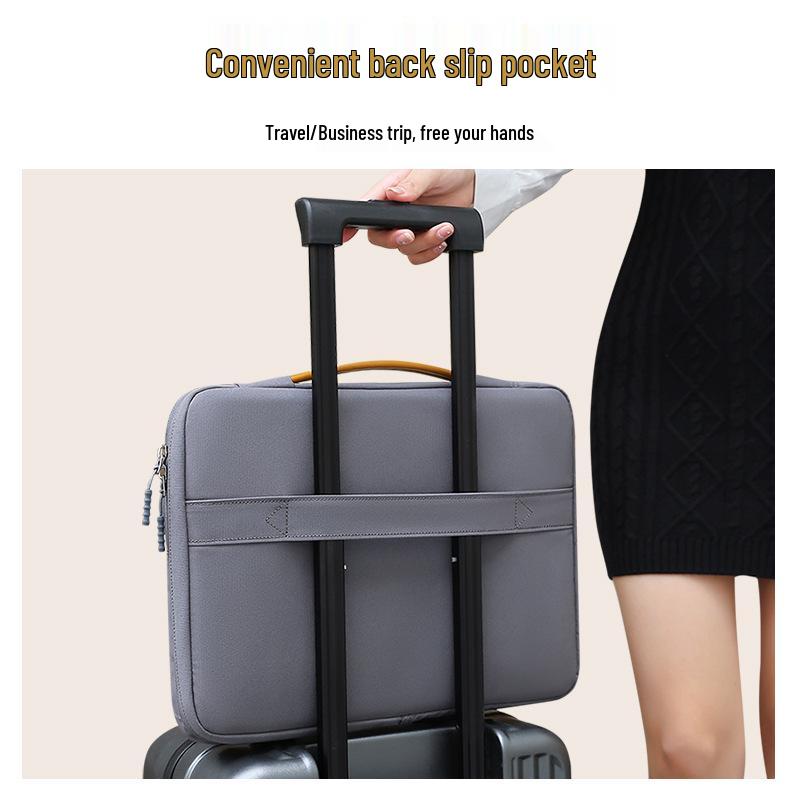 Herren Business Laptop- und Tablet-Aktentasche für MacBook