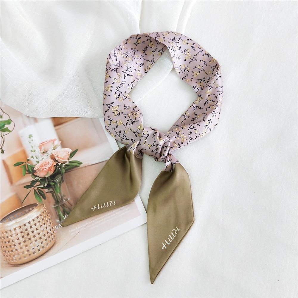 New Scarves Silk Scarves Women'S Spring And Autumn Season Long Decorative Professional Scarves Summer Thin Styles Paired With Shirts Stylish
