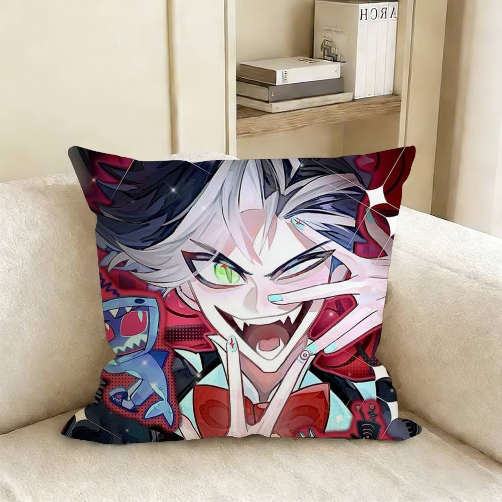 Vox HHazbin HHotel Various Sizes Square Pillow Case For Car Home Bedchamber Decor