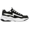 Skechers D'Lites 4.0 Mesh, Synthetic Leather Cushioning Abrasion Resistant Breathable 237225-BKW