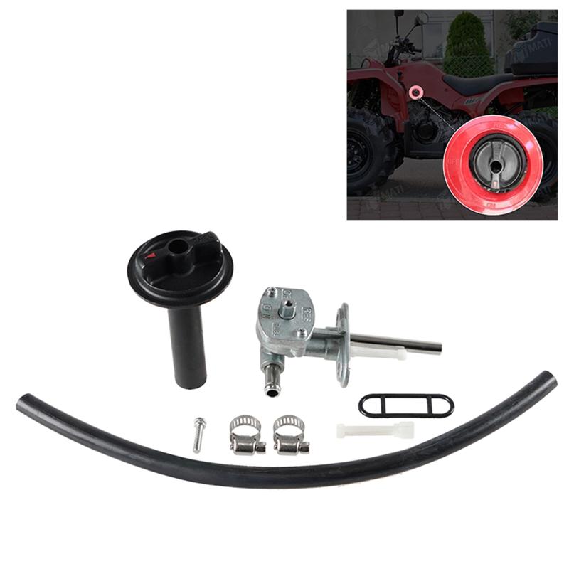 Fuel Petcock & Lever Screw Fuel for Switch for Suitable for 350 660 YFM350 YFM660 06-160 Replace 5KM-245