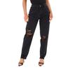 I Saw It First Womens/Ladies Cotton Denim Mom Jeans