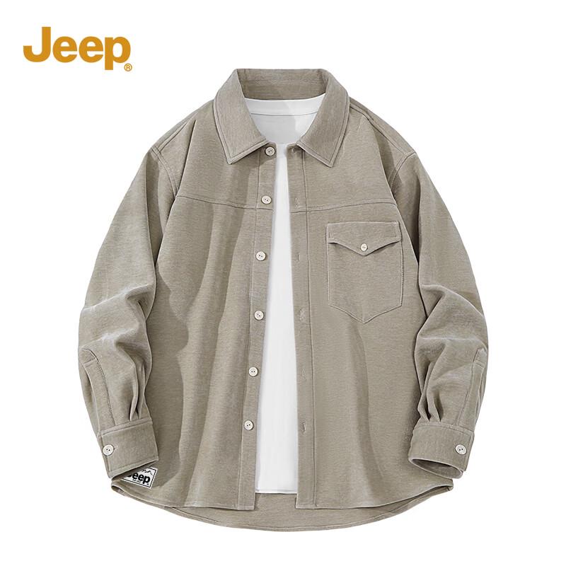 

JEEP American Vintage Loose Long-Sleeve Shirt XL