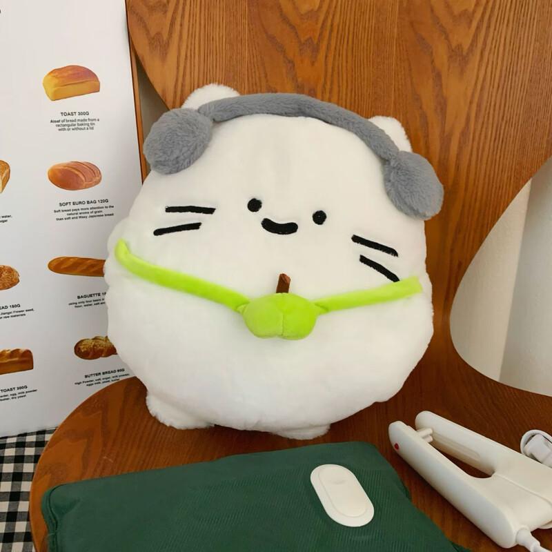 Niedlicher Schneemann Wiederaufladbare Wärmflasche