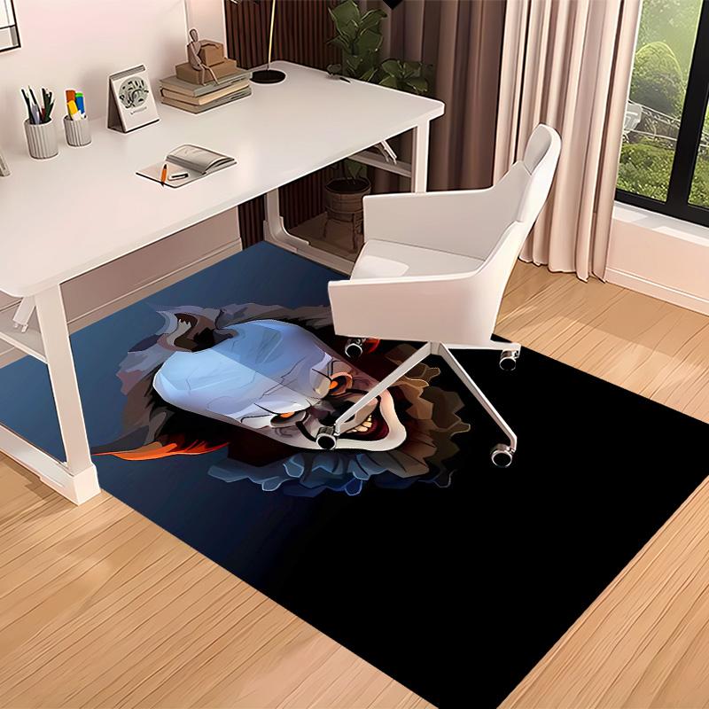 Pennywise the Dancing Clown3 Printed Absorbent Washable Carpet, Non-Slip Bathroom Mats, Kitchen Rugs, Yoga Mat,Living Room Entrance, Camping Picnic Ru