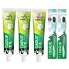 Jasmine White Tea Toothpaste & Charcoal Toothbrush Set
