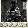 csgo Wall Tapestry Aesthetic Wall Hanging Printed Fabric Blanket Decorative Tapestries for Bedroom Living Room Home Decor